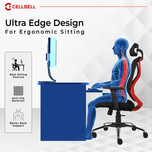 CELLBELL C190 Berlin Ergonomic Mesh Executive  Office & Home Chair