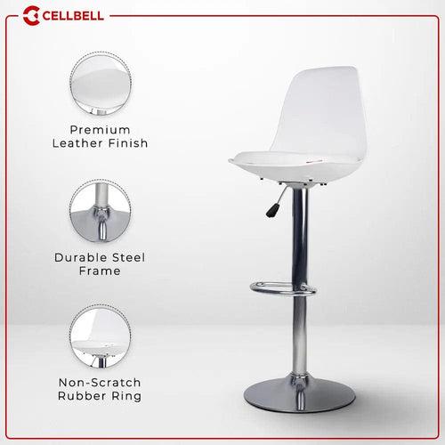 CELLBELL Fiber High Bar Chair | Kitchen Stool