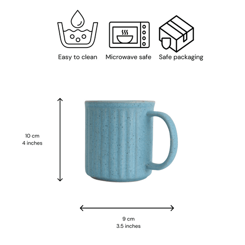 Skies Are Blue Ceramic Coffee Mug 350ml