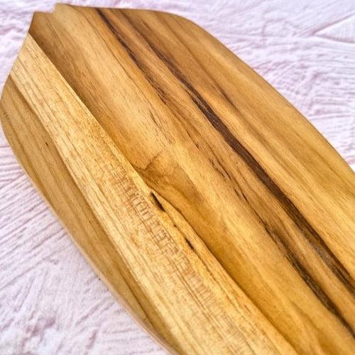 Fish-Shaped Teak Wood Platter