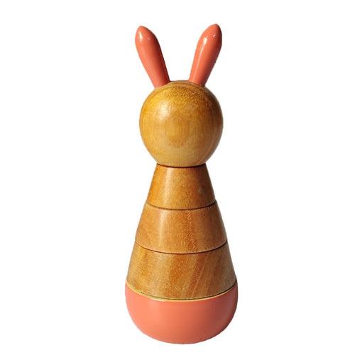 Wooden Rabbit Counting Set