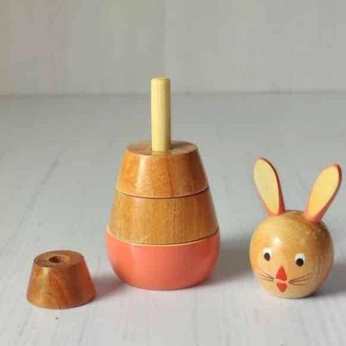 Wooden Rabbit Counting Set