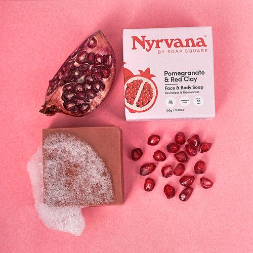 French Red Clay & Pomegranate Soap