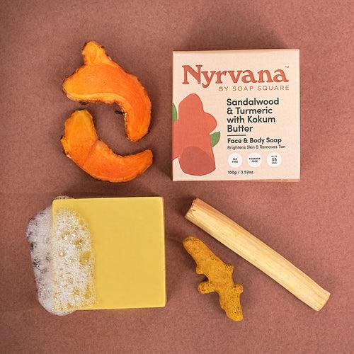 Sandalwood & Turmeric with Kokum Butter Soap