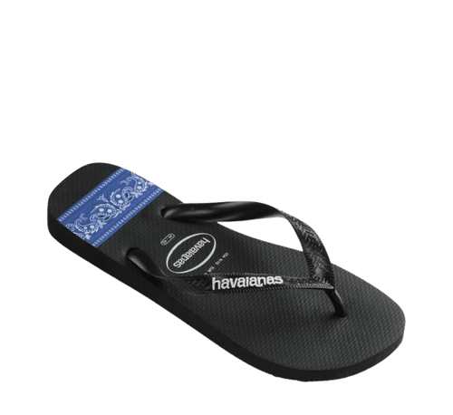 Top Stripes Logo Flip Flops