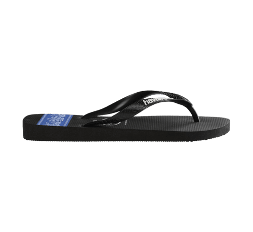 Top Stripes Logo Flip Flops