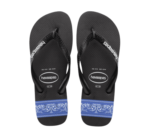 Top Stripes Logo Flip Flops