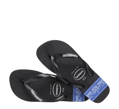 Top Stripes Logo Flip Flops