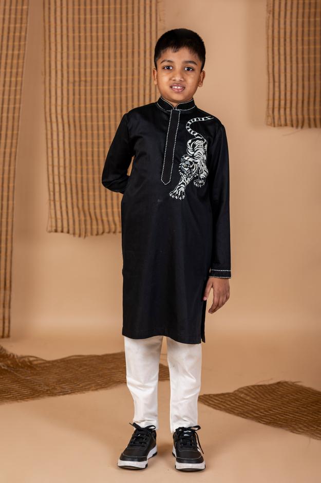 Pre-Order: The Black Tiger Kurta