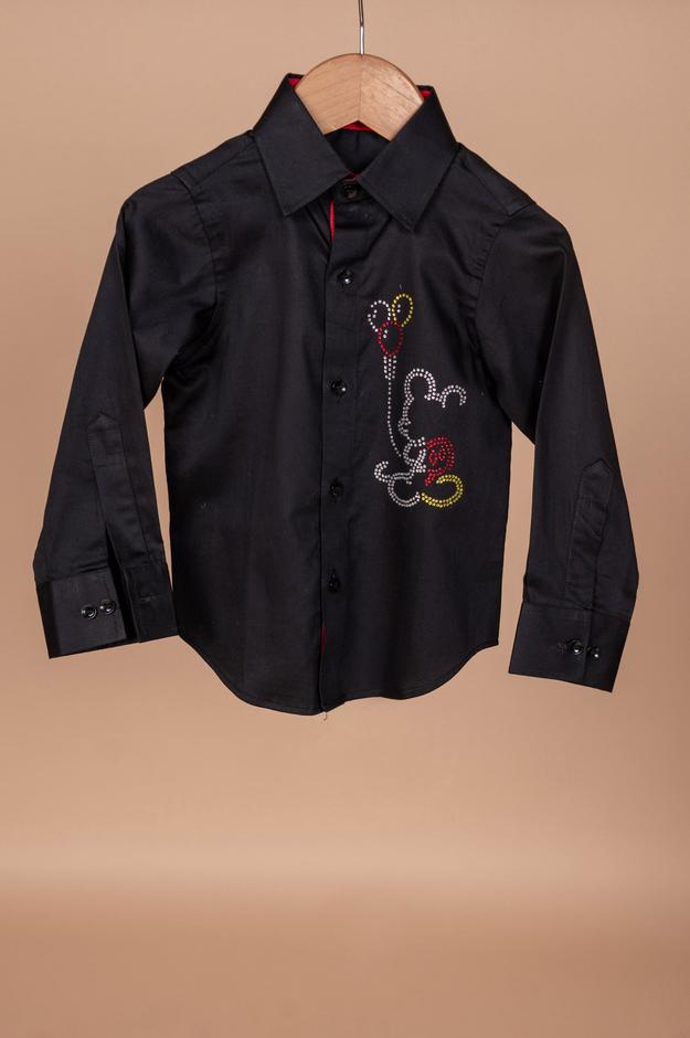 Pre-Order: Mickey With Ballon Swarovski Shirt