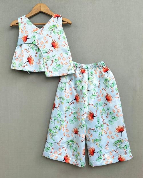 Pre-Order: Floral Mint Green Co-ord Set