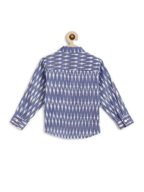 Boy Self Stripes Shirt - Cream