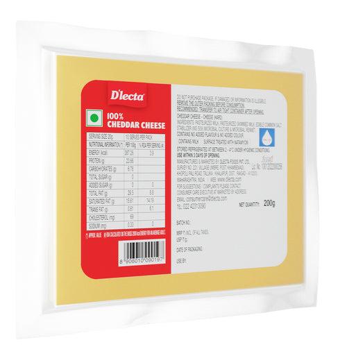 NATURAL CHEDDAR CHEESE BLOCK 200 g