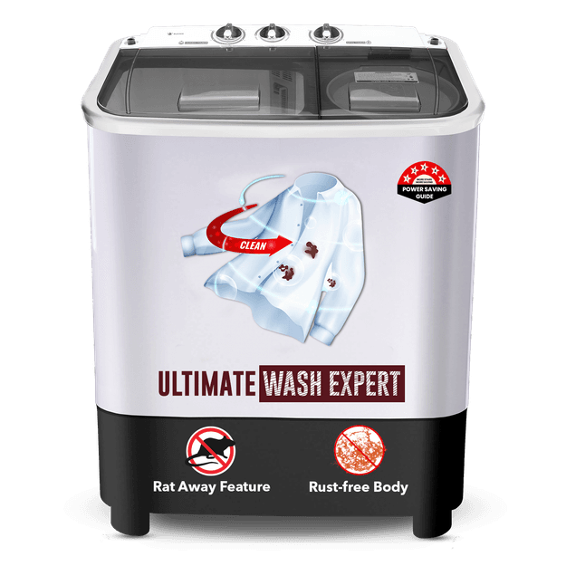 Power Guard Semi-Automatic Washing Machine 6.5 kg