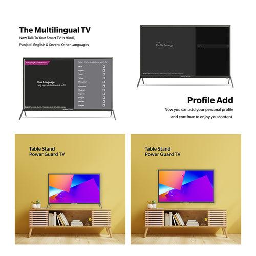 LED TV:- Power Guard 80 cm (32 inch) Frameless HD Ready LED Smart Android TV  (PG 32 S1)