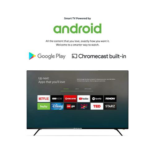LED TV: Power Guard 109 cm (43 inch) Frameless Full HD LED Smart Android TV  (PG 43 FSVC)