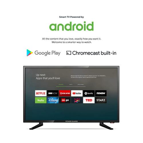 LED TV: Power Guard 60 cm (24 inch) HD Ready LED Smart Android TV  (PG 24 S1)