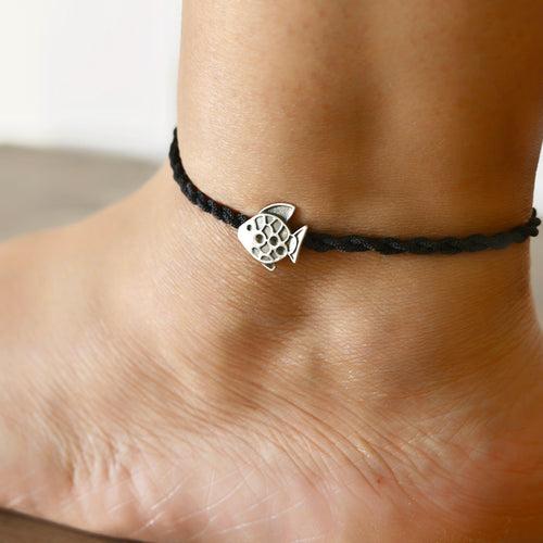 Aqua Fish Nazarbattu Anklet