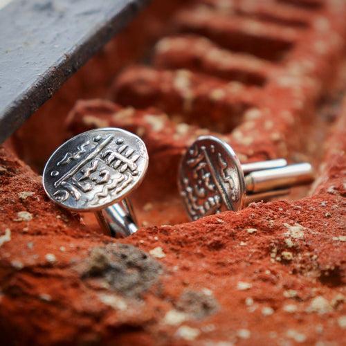 Antique Mohar Cuff links