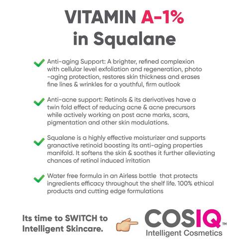 Vitamin A-1% Granactive Retinoid in Squalane, 30ml