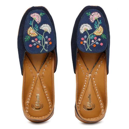 Poker Face Denim Loafer - Reversible with Two Stylish Patches