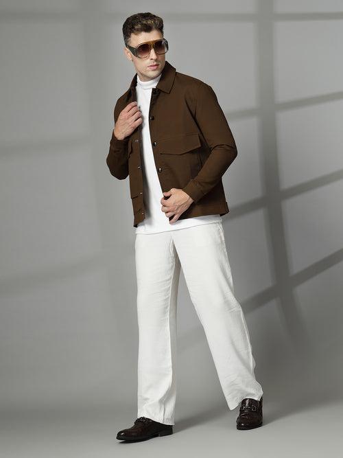 Men Winter Wear Casual Corduroy Jacket