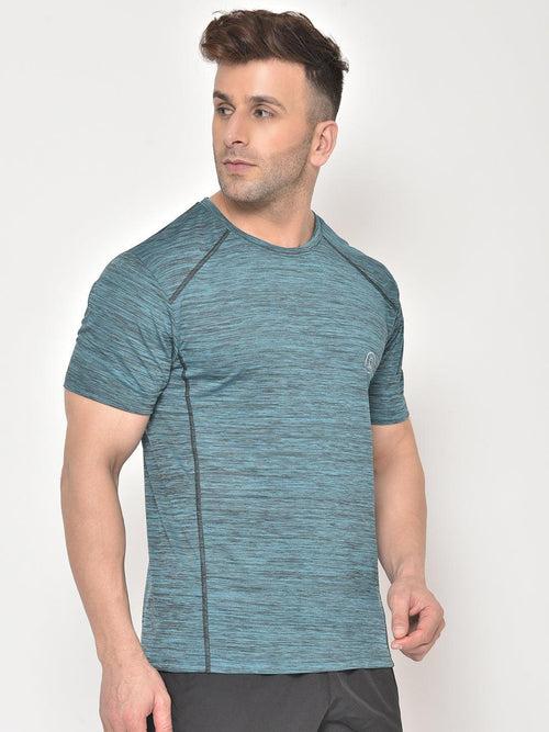 Men's Half Sleeves Gym Sports T-Shirt | CHKOKKO