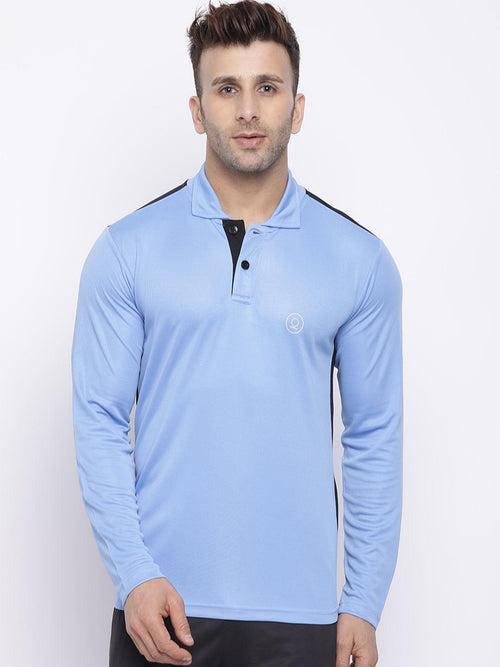 Men's Regular Dry Fit Full Sleeves Polo T-Shirt | CHKOKKO