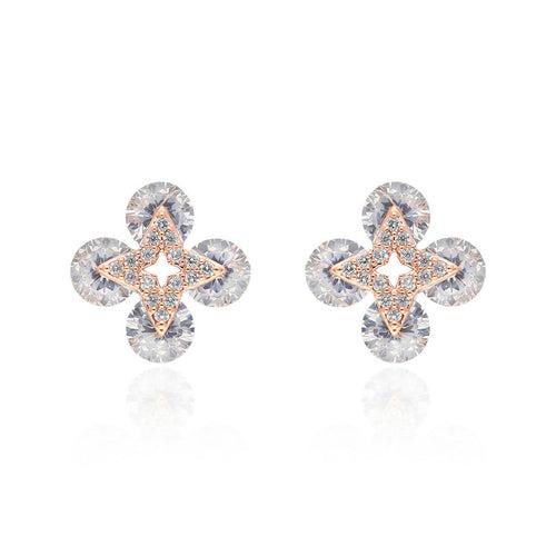 Sparkling Star Diamond Earring - SIA405548