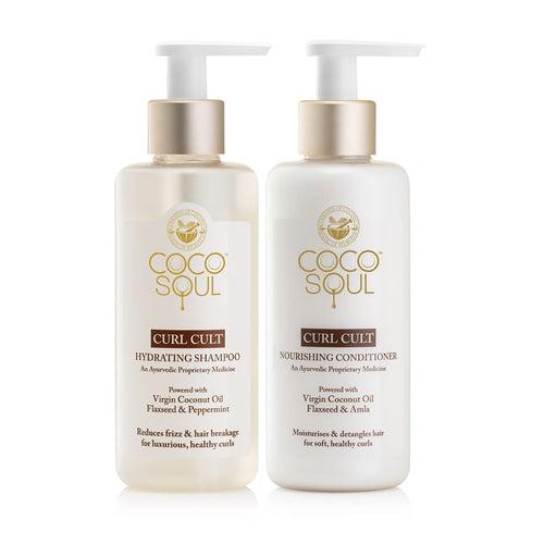 [BOGO] Curl Cult Hydrating Shampoo 200g + Conditioner 200g | From the makers of Parachute Advansed | 400gms