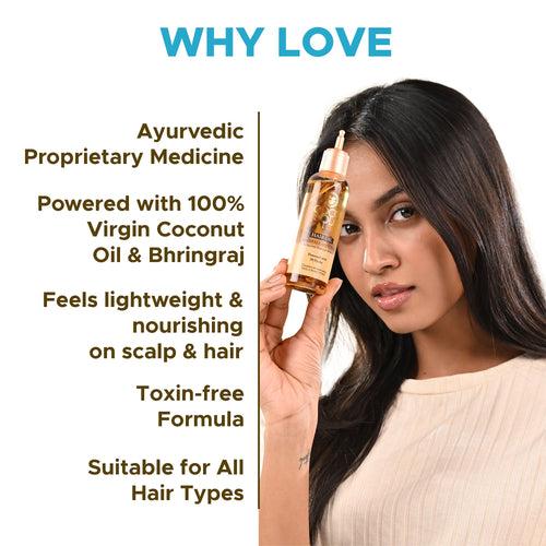 Ayurvedic Hair Oil – Hair Fall Control | From the makers of Parachute Advansed | 95ml