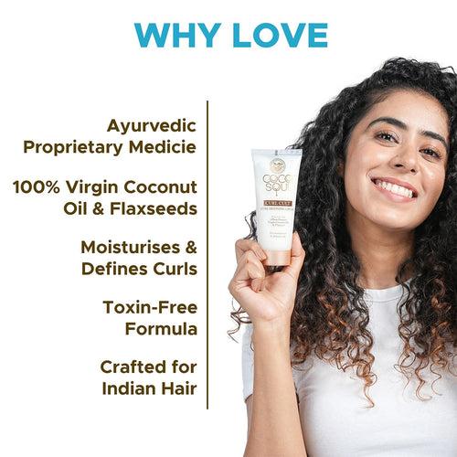 Curl Cult Curl Defining Cream | From the makers of Parachute Advansed | 100gm