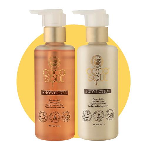 [AFF] Body Care Combo - Shower Gel 200ml + Body Lotion 200ml | From the makers of Parachute Advansed | 400ml