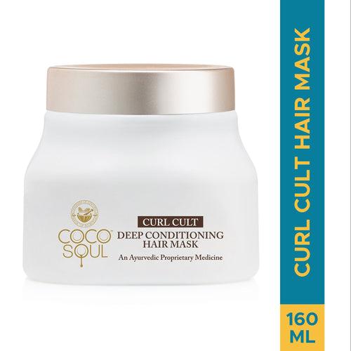 [AFF] Curl Cult Deep Moisture Hair Mask | From the makers of Parachute Advansed | 160ml