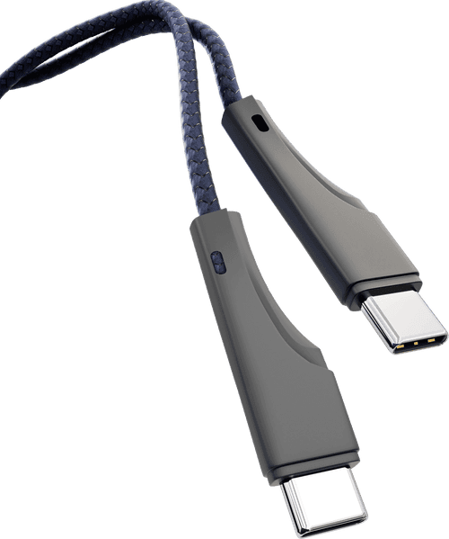 VingaJoy VR-325 Speedo Type C to Type C 65W Super Fast Cable: Charge with Confidence