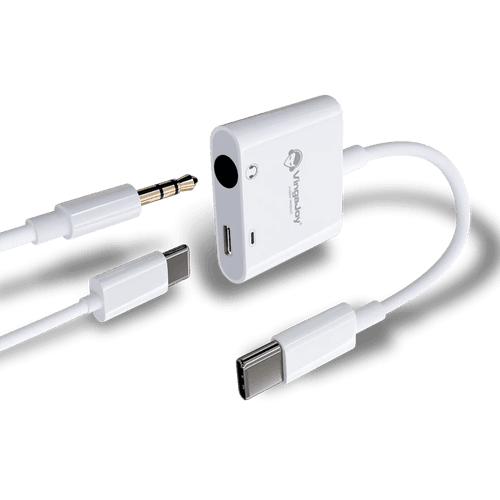 Vingajoy 2-In-1 VR-335 Type-C Charging & Audio Connector