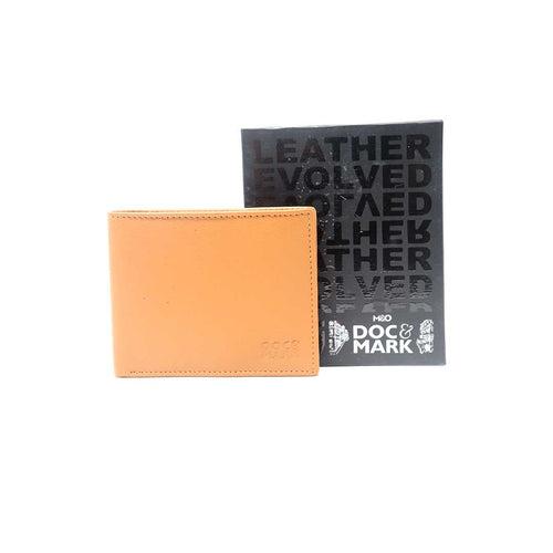 Genuine Quality Leather Solid Bi-Fold Wallet's For Men - MNDN48 BK/BN/TN