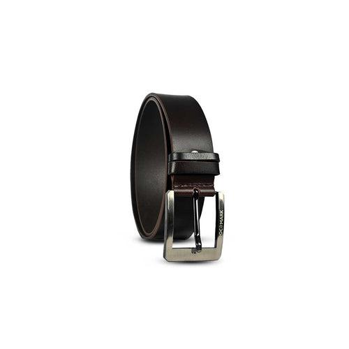 Single Side Kata Profile Black Leather Belts for Men - SKP79 BK/BN