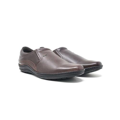 Full Grain Leather Formal Shoes - 733-DBN/BK