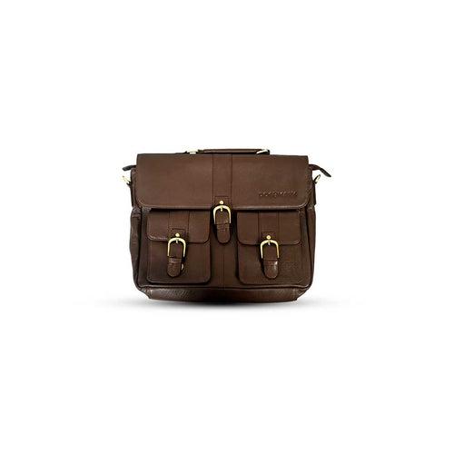 Brown Laptop Bag For Men- M08 BN