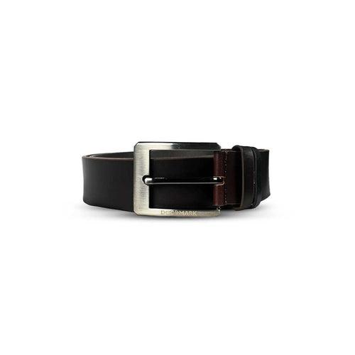 Single Side Kata Profile Black Leather Belts for Men - SKP79 BK/BN