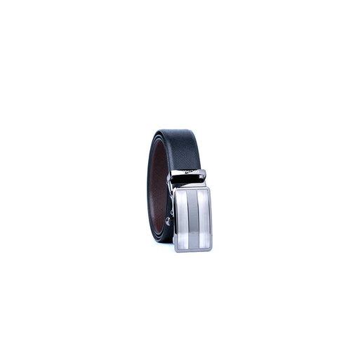 Auto Lock Reversible Leather Belt- AL05-REV