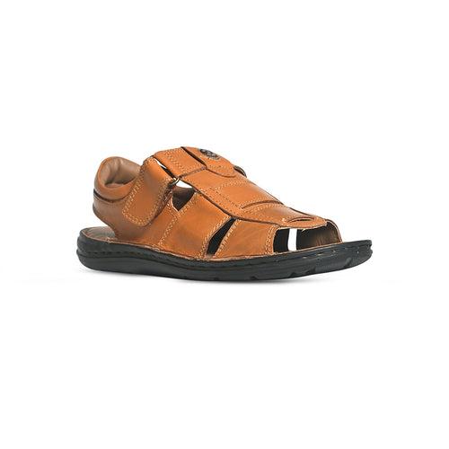 Stylish Leather Sandal - 1704BTN