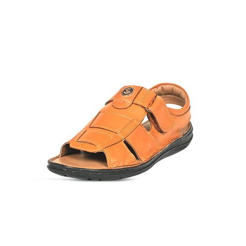 Stylish Leather Sandal - 1704BTN