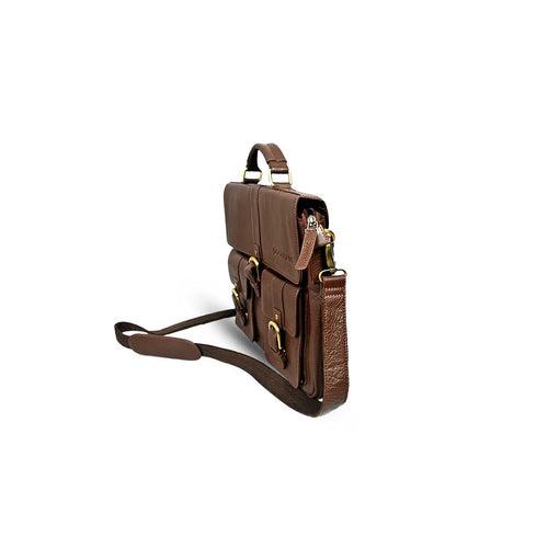 Brown Laptop Bag For Men- M08 BN