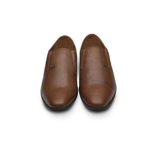 Full-Grain Leather Formal Shoes - 715 BK/TN