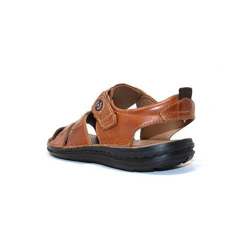 Stylish Leather Sandal - 1706LBN