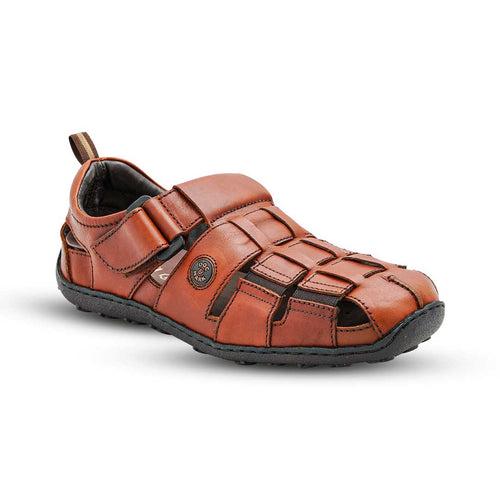 Leather Sandals for Men - 1056 BN