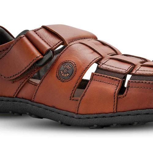 Leather Sandals for Men - 1056 BN