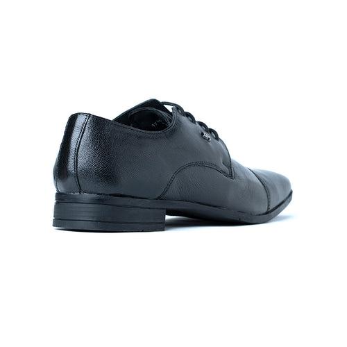 Full-Grain Leather Formal Shoes - 716 TN/BK